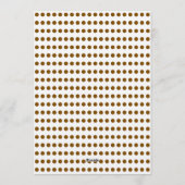 かわいいチーターの農場テーマ1歳の誕生日 招待状 (裏面)