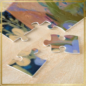 かわいいツインソウルラブボーイ&ガールエンジェルハート ジグソーパズル