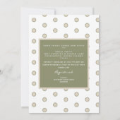 かわいいツインボーイズ赤ちゃんシャワーbyメール招待状 招待状 (裏面)