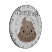 かわいいティックルミーウンチ絵文字 ダーツボード (正面左)