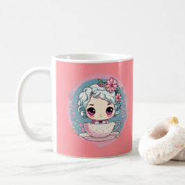 かわいいティーカップドールマグカップ コーヒーマグカップ