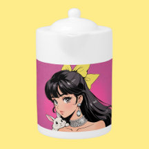 かわいいティーポット