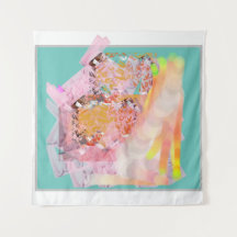 かわいいティール（緑がかった色）ブルー