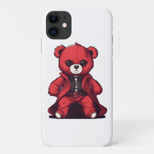 かわいいテディの赤ちゃん男の子 Case-Mate iPhoneケース (裏面)