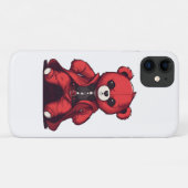 かわいいテディの赤ちゃん男の子 Case-Mate iPhoneケース (裏面(横))
