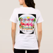かわいいテディサマー トライブレンドTシャツ (裏面)