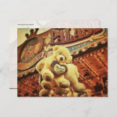 かわいいテディベアがカーニバル ポストカード (正面/裏面)