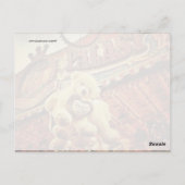 かわいいテディベアがカーニバル ポストカード (裏面)