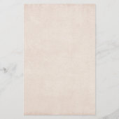 かわいいテディベアが赤いハートを抱える 便箋 (裏面)