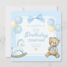 かわいいテディベアとロッキングホース