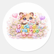 かわいいテディベアのパステルピンズ Packed With Love