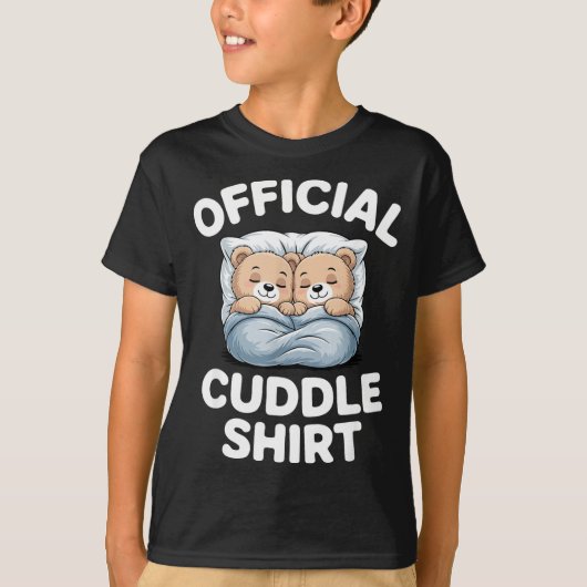 かわいいテディベアのルームウェア トレーナー Tシャツ (正面)