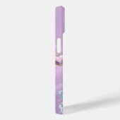 かわいいテディベアの淡いパープルな雰囲気 Case-Mate iPhoneケース (裏面 / 右)