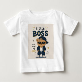 かわいいテディベアのTシャツデザイン 赤ちゃん キッズ ベビーTシャツ