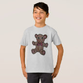 かわいいテディベアのTシャツ Tシャツ (正面フル)