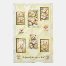 かわいいテディベアイエローデー素晴らしおもしろいハッピー