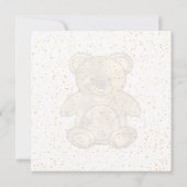 かわいいテディベアカスタムー サンキューカード (裏面)