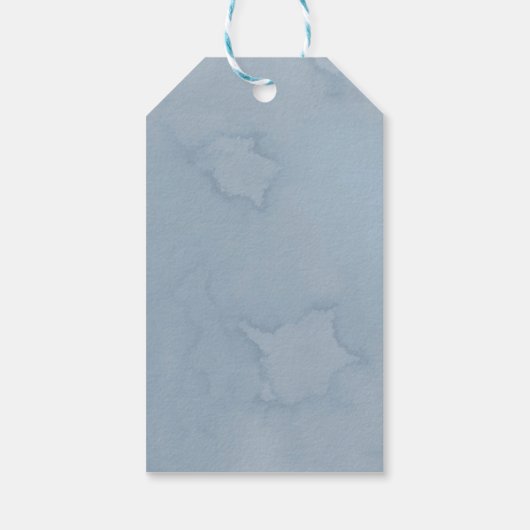 かわいいテディベアサンキューギフトラベル ギフトタグ (裏面)