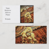 かわいいテディベアズアットザカーニバル 名刺 (正面/裏面)