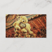 かわいいテディベアズアットザカーニバル 名刺 (裏面)