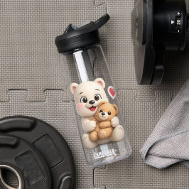 かわいいテディベアデザイン ウォーターボトル