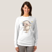 かわいいテディベアデザイン Tシャツ (正面フル)