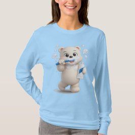 かわいいテディベアデザイン Tシャツ