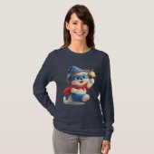 かわいいテディベアデザイン Tシャツ (正面フル)