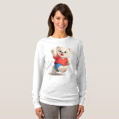 かわいいテディベアデザイン Tシャツ (正面フル)