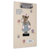 かわいいテディベアナース感謝ギフト クリップボード (右)