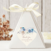 かわいいテディベアバルーンブルーバラズボホフローラ ハートシール