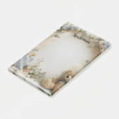 かわいいテディベアバレンタインデー ポストイット (アングル)