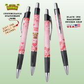 かわいいテディベアバレンタインハートギフトピンク❤️🐻 ボールペン