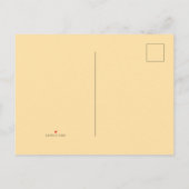 かわいいテディベアベビーシャワー招待状 インビテーションポストカード (裏面)