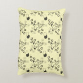 かわいいテディベアベビールームアクセント枕 アクセントクッション (裏面(縦))