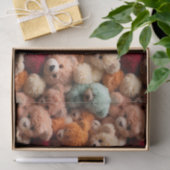 かわいいテディベアーズクラッシュ 男女兼用 | 生まれたばかりの 薄葉紙 (ギフト)