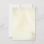 かわいいテディベア赤ちゃんシャワーありがとう サンキューカード (裏面)