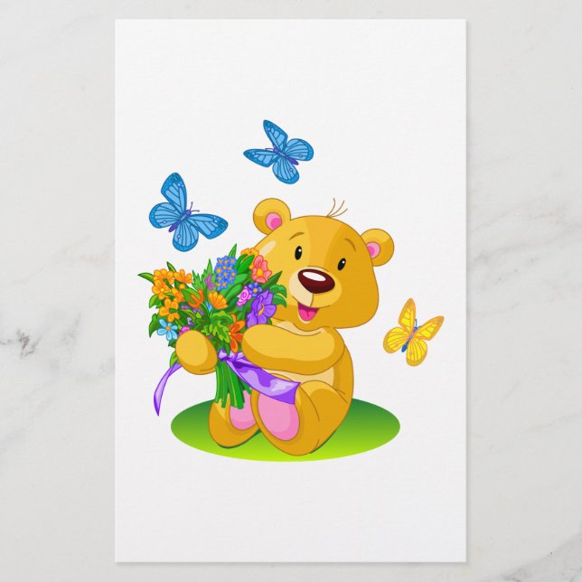 かわいいテディベア (正面)