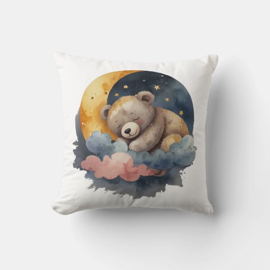 かわいいテディベア クッション (正面)