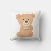 かわいいテディベア クッション (正面)