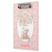 かわいいテディベア クリップボード (左)