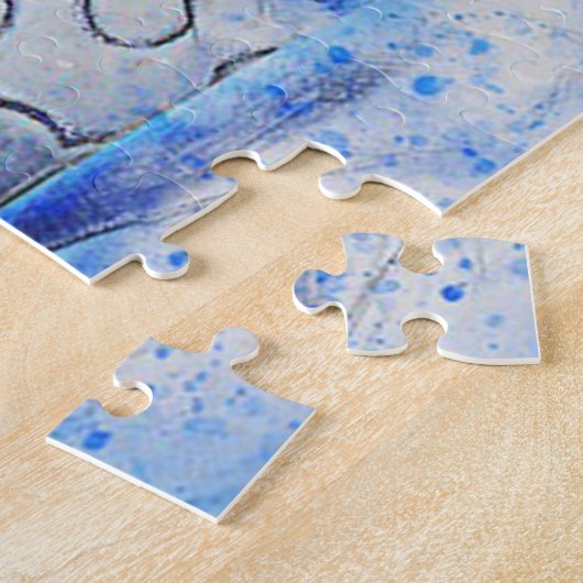 かわいいテディベア ジグソーパズル (側面)