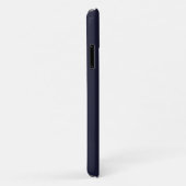 かわいいテディベア ネイビーブルー iPhone 11 カバー (裏面/右)