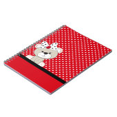 かわいいテディベア ノートブック (左側)