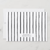 かわいいテディベア |ベビーシャワー招待状 招待状 (裏面)