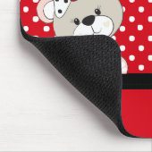 かわいいテディベア マウスパッド (コーナー)