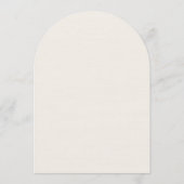 かわいいテディベア　待ち遠しい 招待状 (裏面)