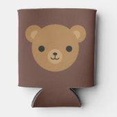 かわいいテディベア 缶クーラー (正面)