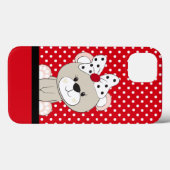 かわいいテディベア Case-Mate iPhoneケース (裏面 (横))