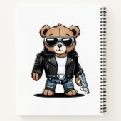 かわいいテディミーム ノートブック (裏面)